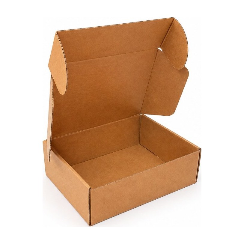 Caja de papel kraft para envío