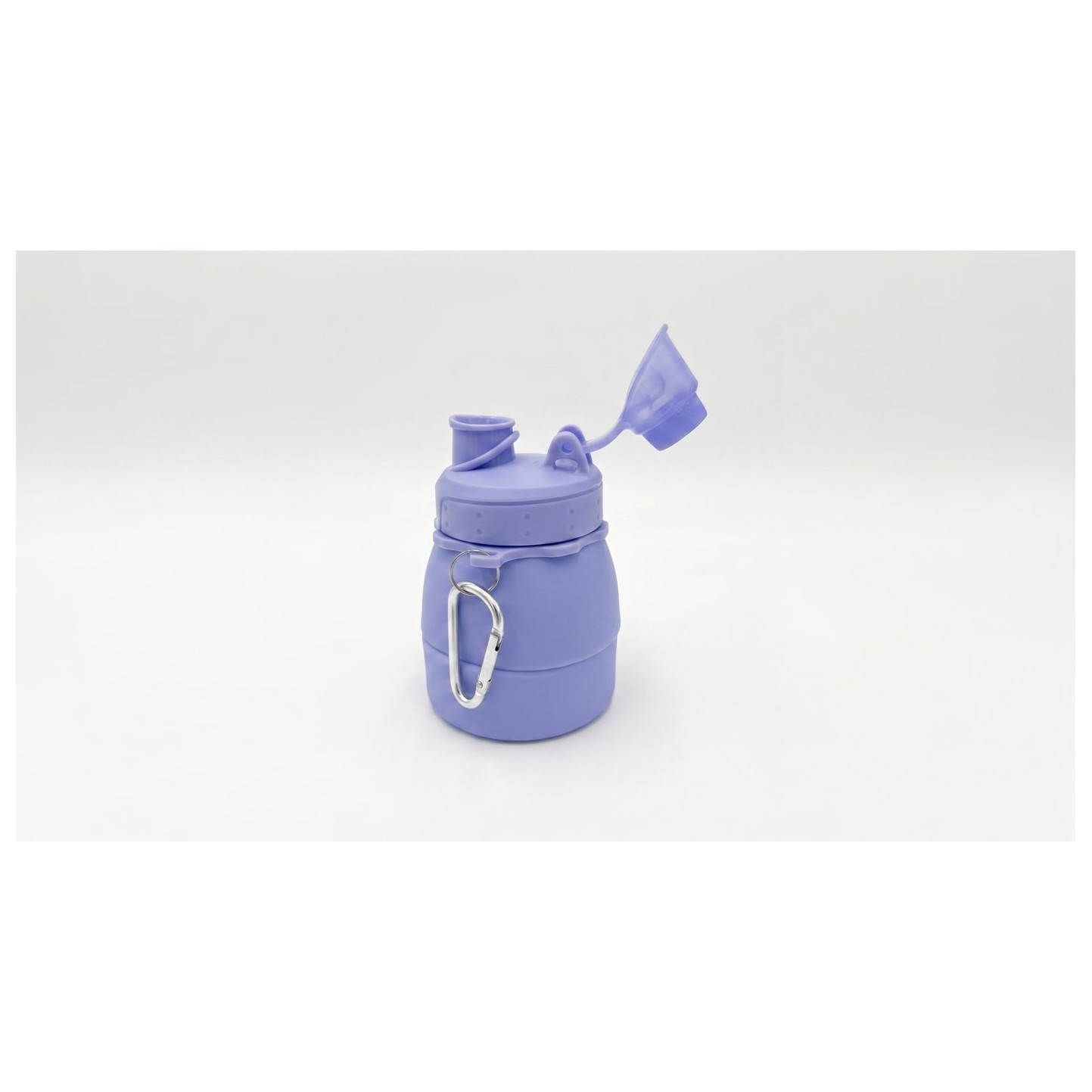 Botella plegable de silicón