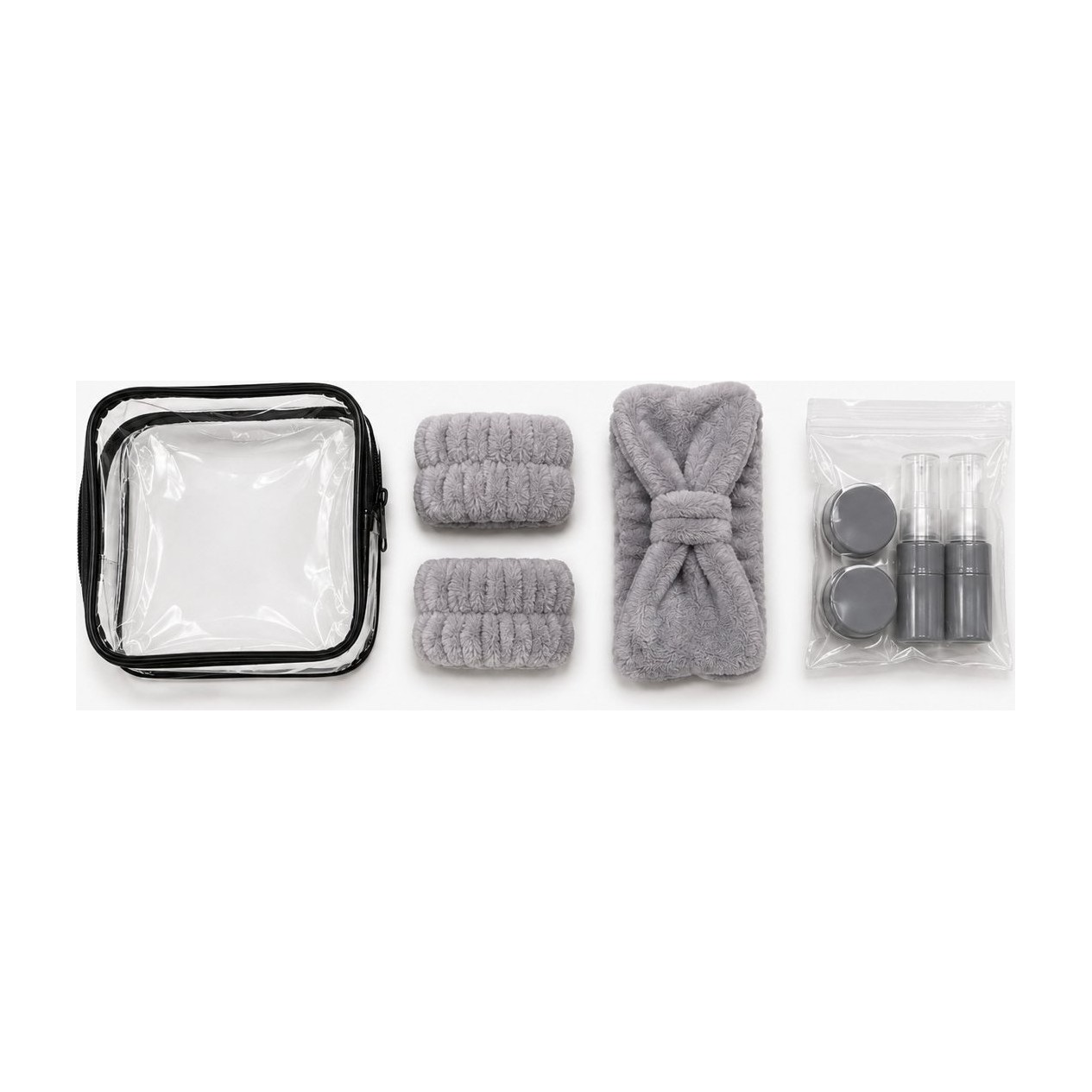 Kit spa gris en bolsa