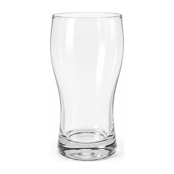 Vaso cervecero de vidrio 375 ml
