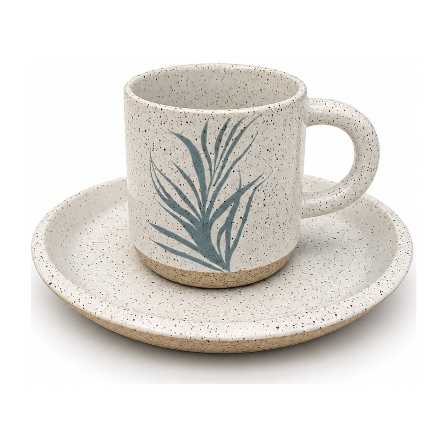 Taza espresso con plato 105 ml
