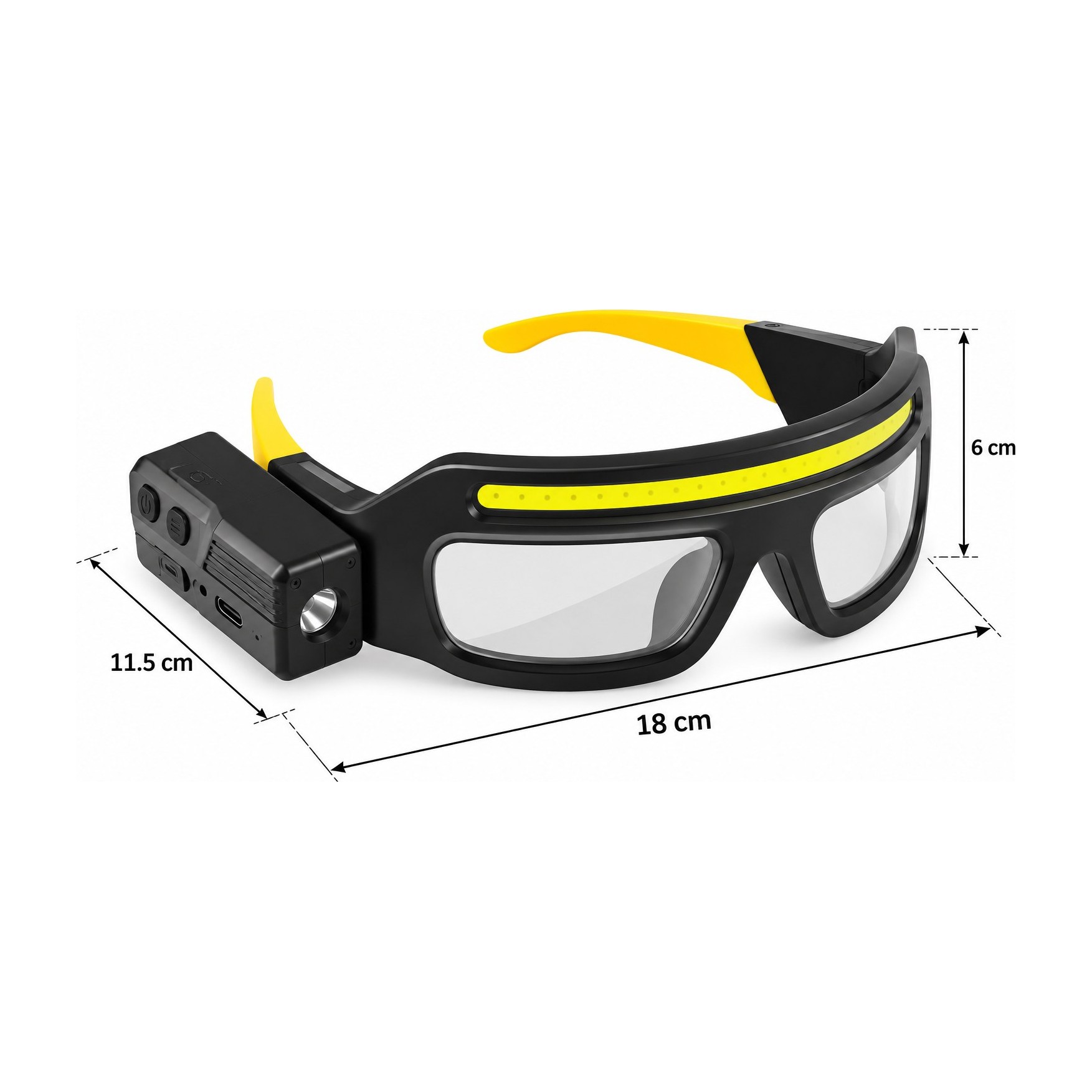 Lámpara frontal con sensor manos libres